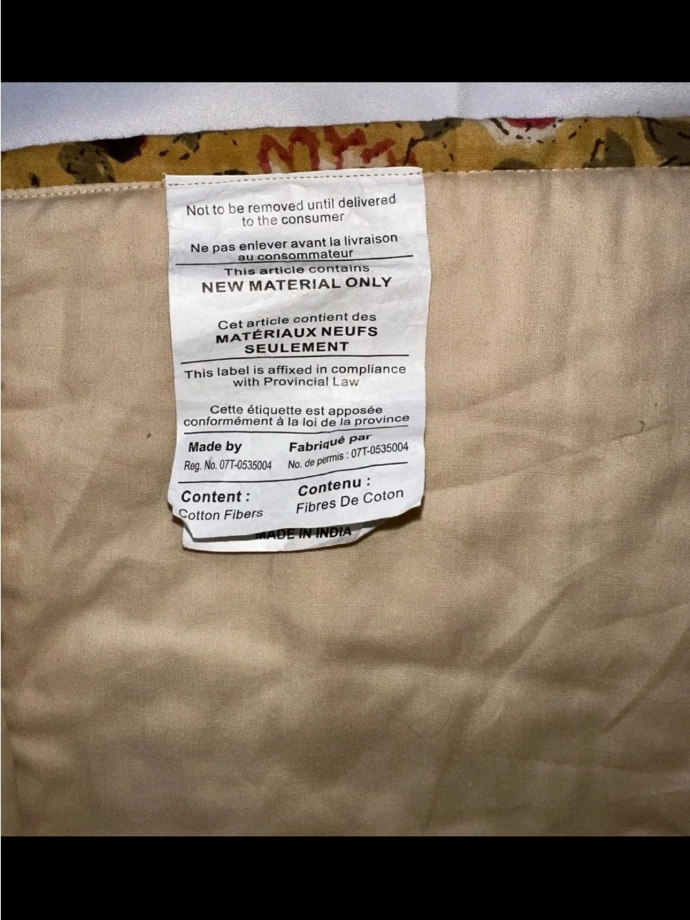 Pottery Barn Quilted Mustard Colored Euro Shams Peacock Bird Pattern Lot of 2